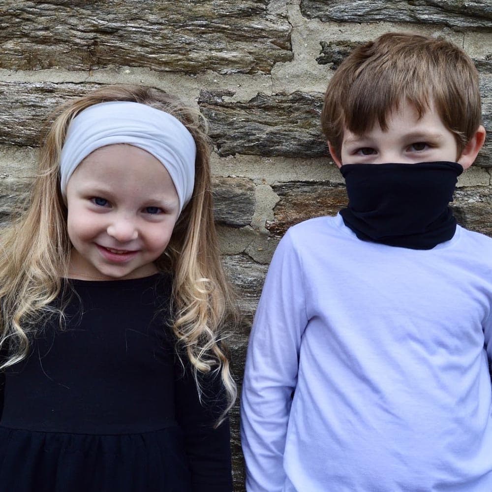Black Face Cover/Headband