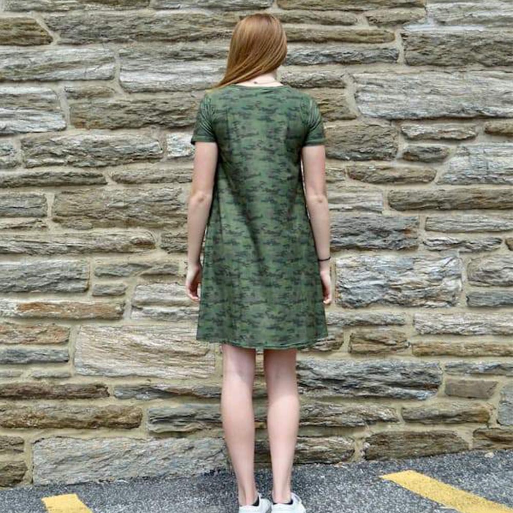 Olive Camo Dress