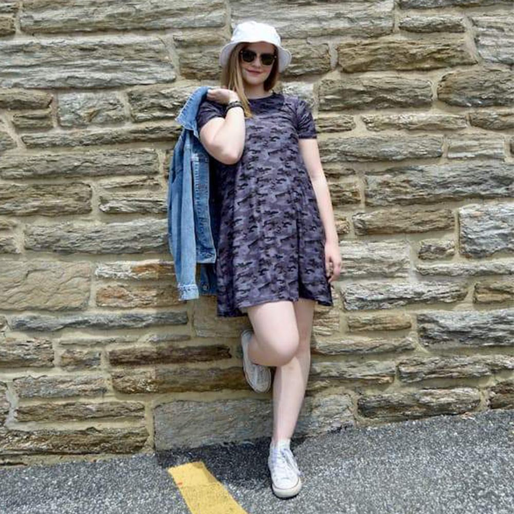 Gray Camo Dress Gray Camo Dress