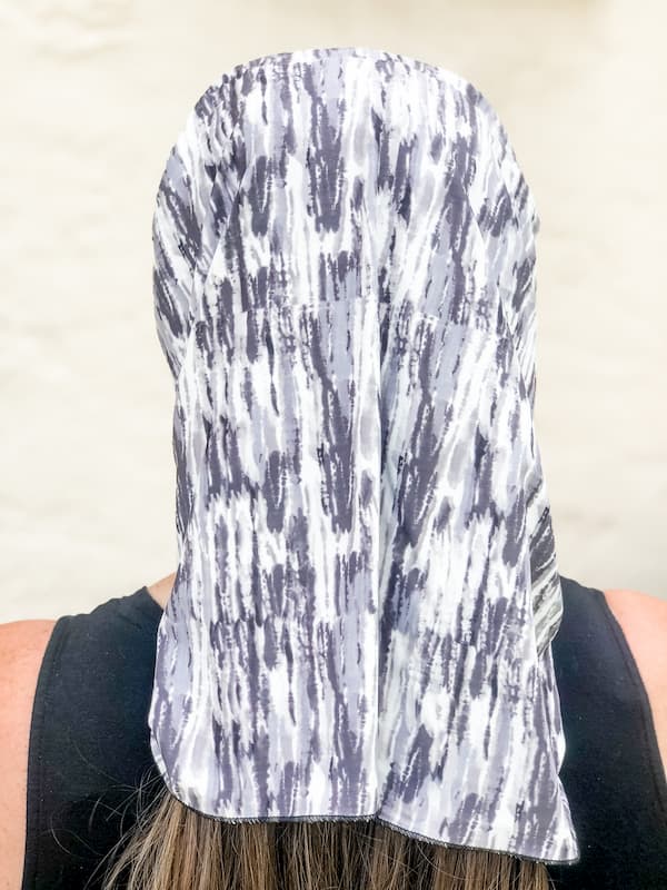 Gray Haze Face Cover/Headband