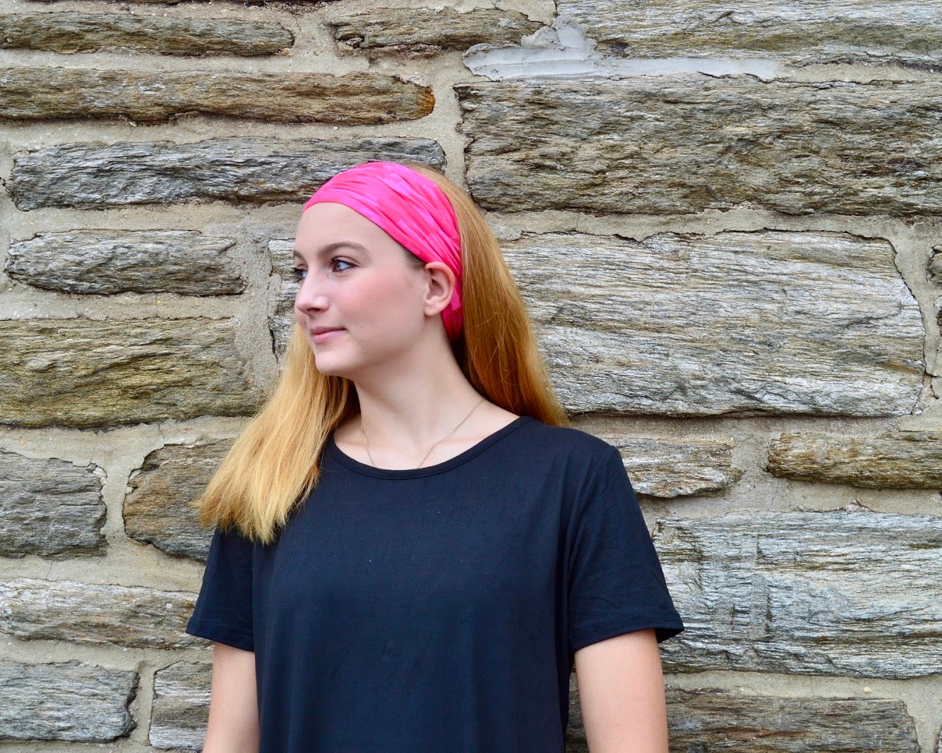 Pink Camo Face Cover/Headband