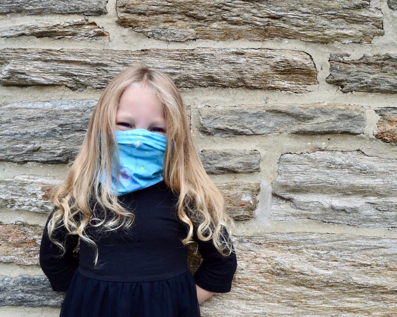 Midnight magic Face Cover/Headband