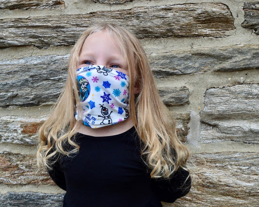 Ice princess Face Cover/Headband