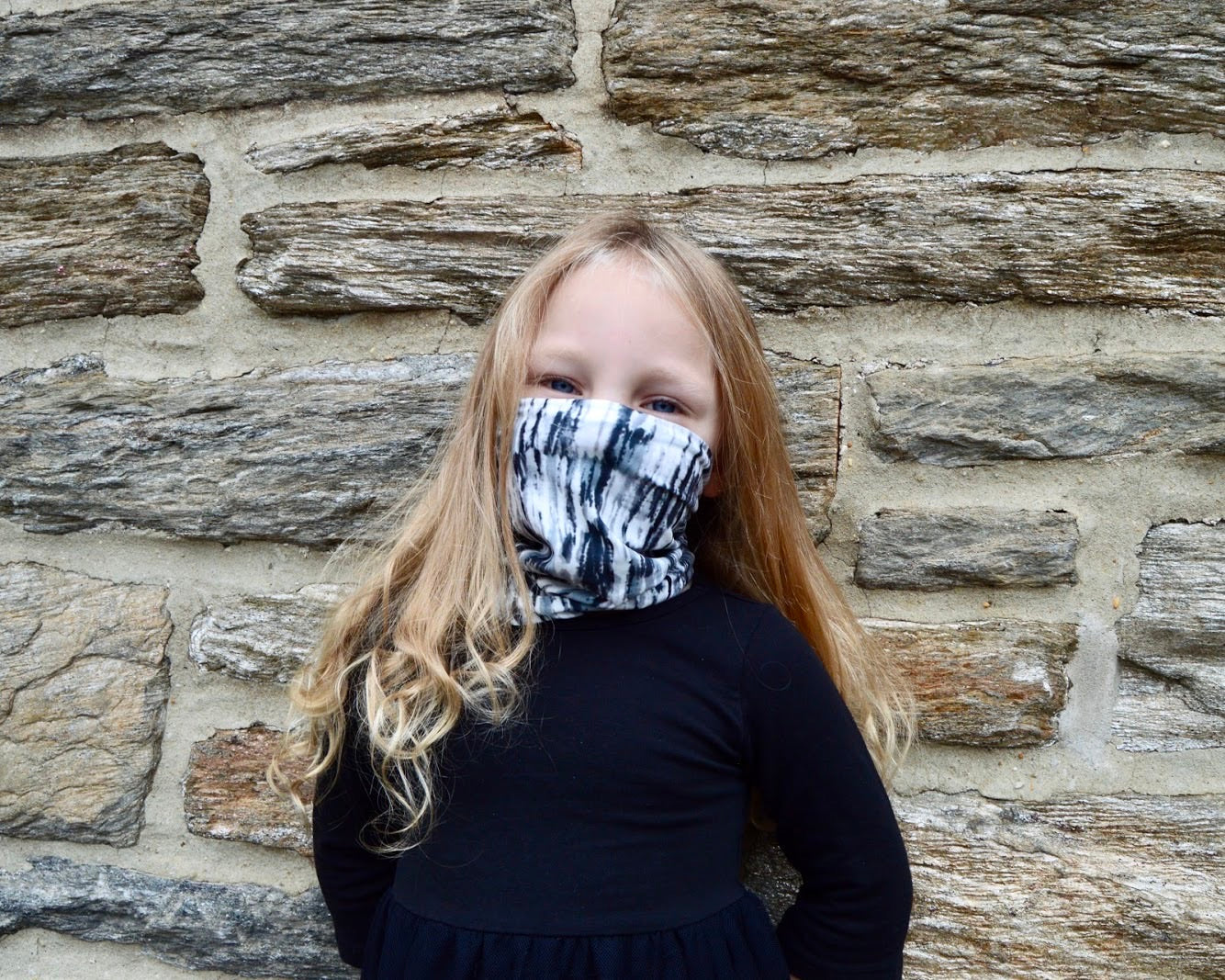 Gray Haze Face Cover/Headband