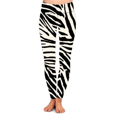 Zebra Pattern Leggings